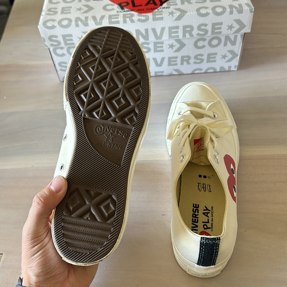 Comme des garcons Converse (play) -Brand New - Picture 6 of 9